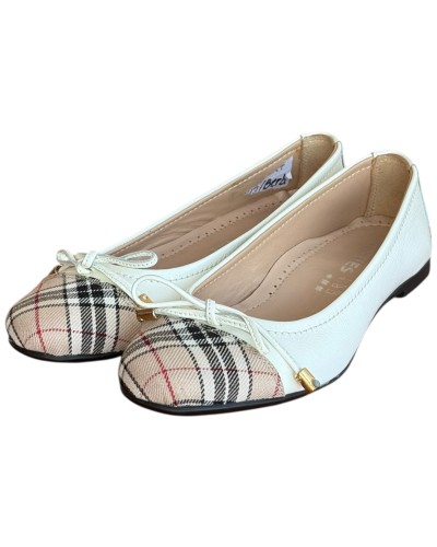 Δερμάτινη Γυναικεία Μπαλαρίνα - M208