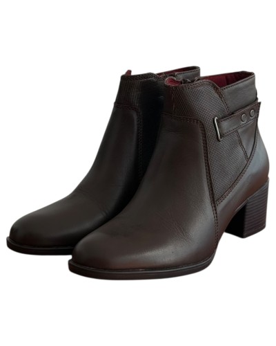 Δερμάτινο Γυναικείo Μποτάκι - M21