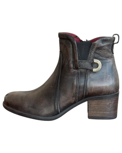 Δερμάτινο Γυναικείo Μποτάκι - M212