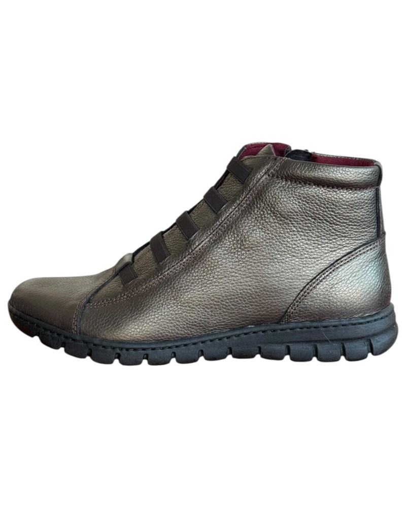 Δερμάτινο Γυναικείo Μποτάκι - M216