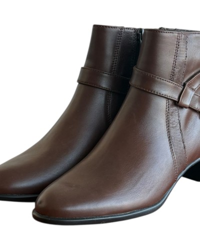 Δερμάτινο Γυναικείo Μποτάκι - M240