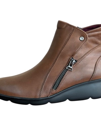 Δερμάτινο Γυναικείo Μποτάκι - M249