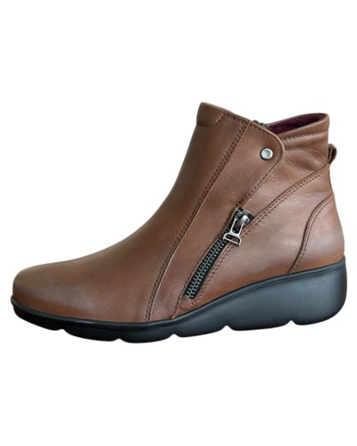 Δερμάτινο Γυναικείo Μποτάκι - M249