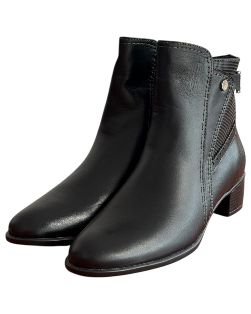 Δερμάτινο Γυναικείo Μποτάκι - M322