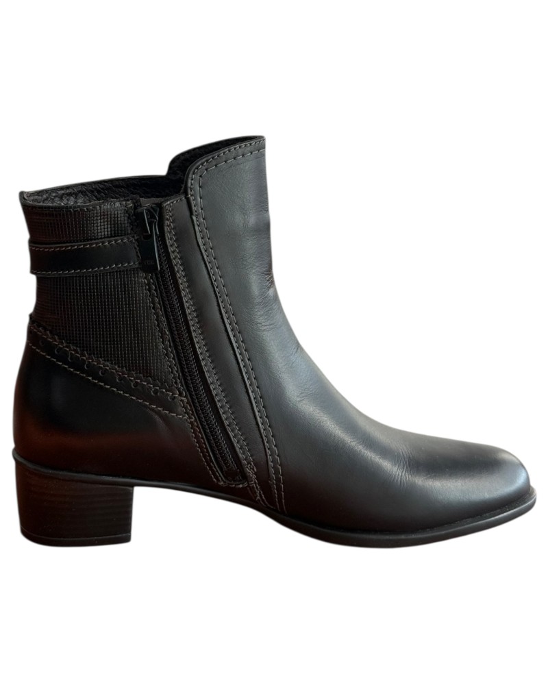 Δερμάτινο Γυναικείo Μποτάκι - M322