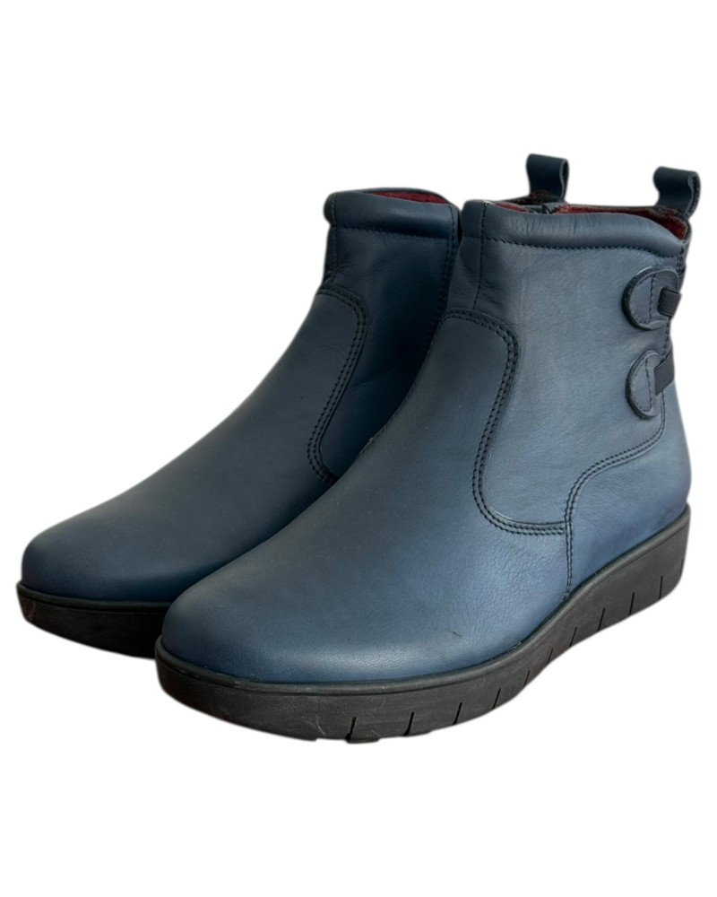 Δερμάτινο Γυναικείo Μποτάκι - M359