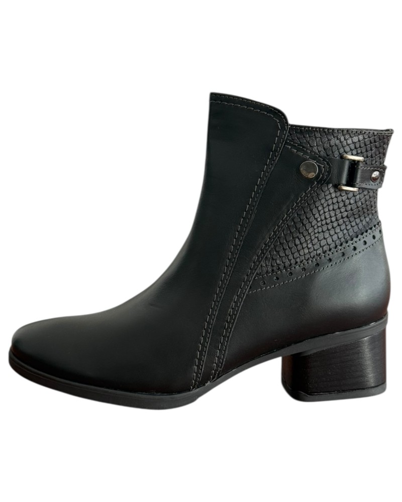 Δερμάτινο Γυναικείo Μποτάκι - M361