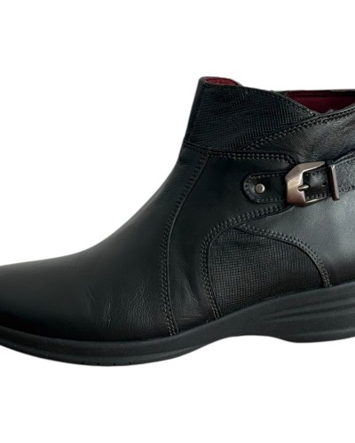 Δερμάτινο Γυναικείo Μποτάκι - M366