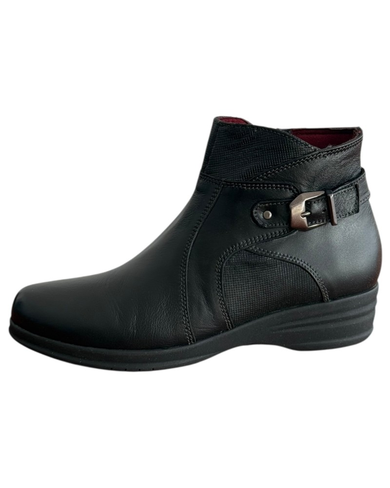 Δερμάτινο Γυναικείo Μποτάκι - M366