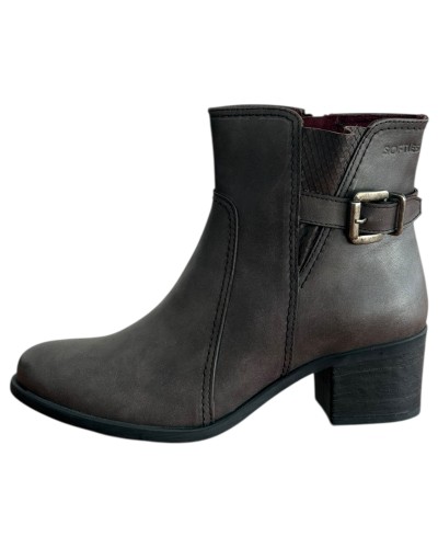 Δερμάτινο Γυναικείo Μποτάκι - M368