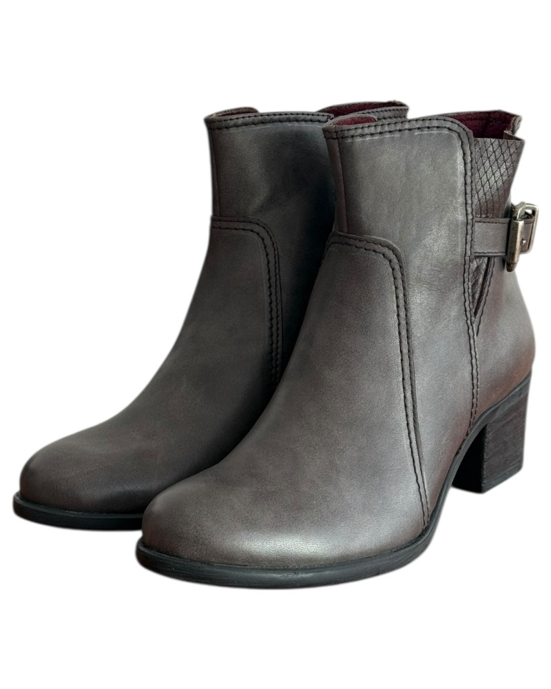 Δερμάτινο Γυναικείo Μποτάκι - M368