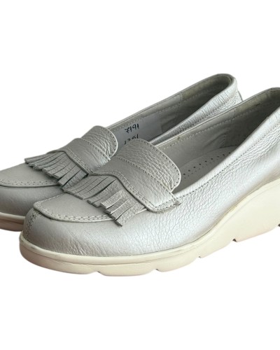  Δερμάτινο Γυναικείo Μοκασίνι - M394