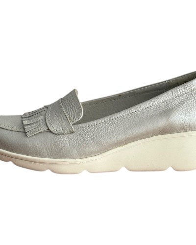  Δερμάτινο Γυναικείo Μοκασίνι - M394