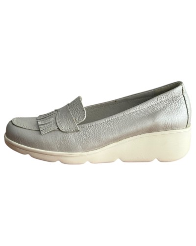  Δερμάτινο Γυναικείo Μοκασίνι - M394