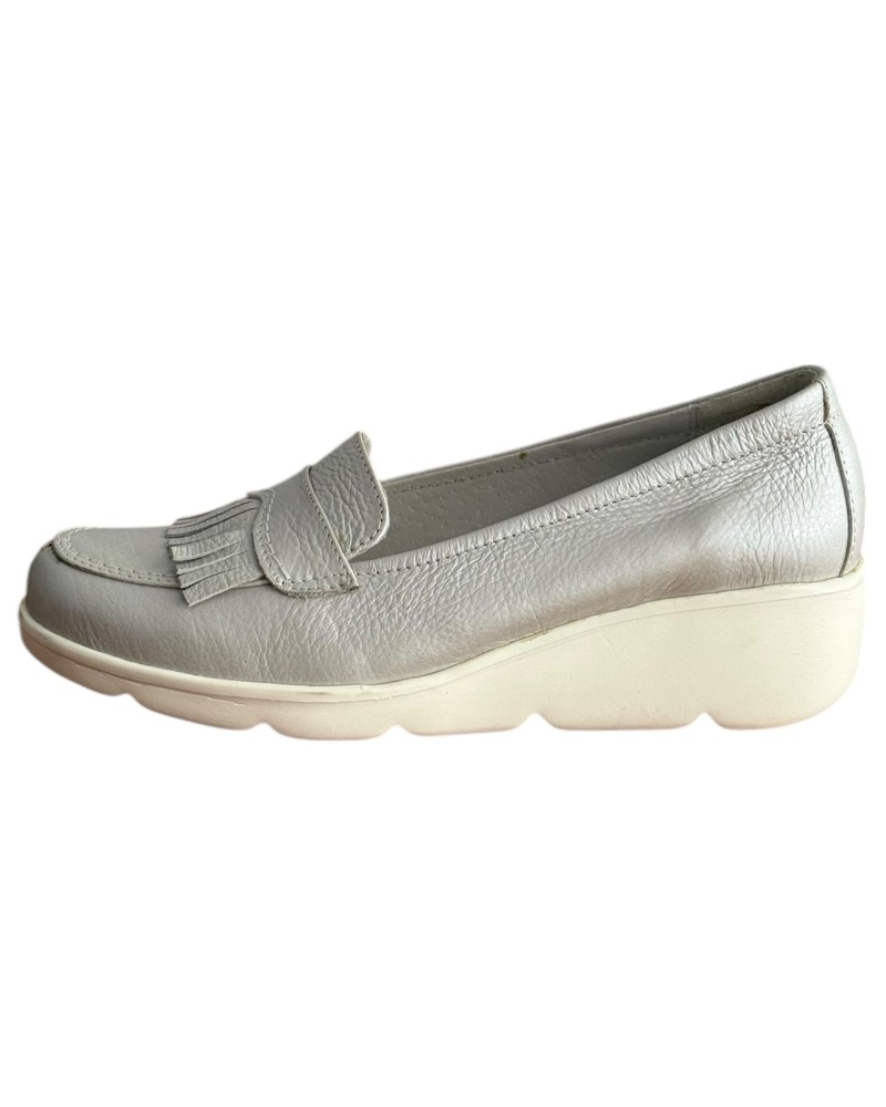  Δερμάτινο Γυναικείo Μοκασίνι - M394