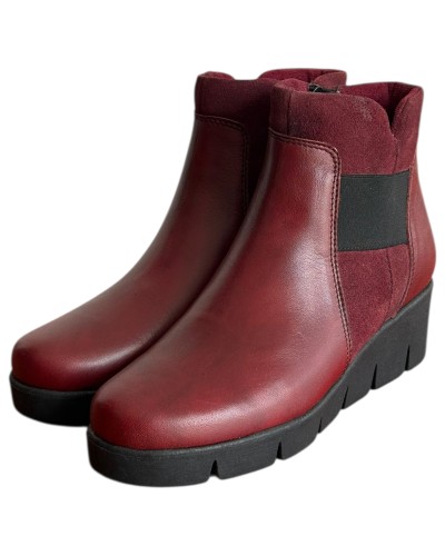 Δερμάτινο Γυναικείo Μποτάκι - M415