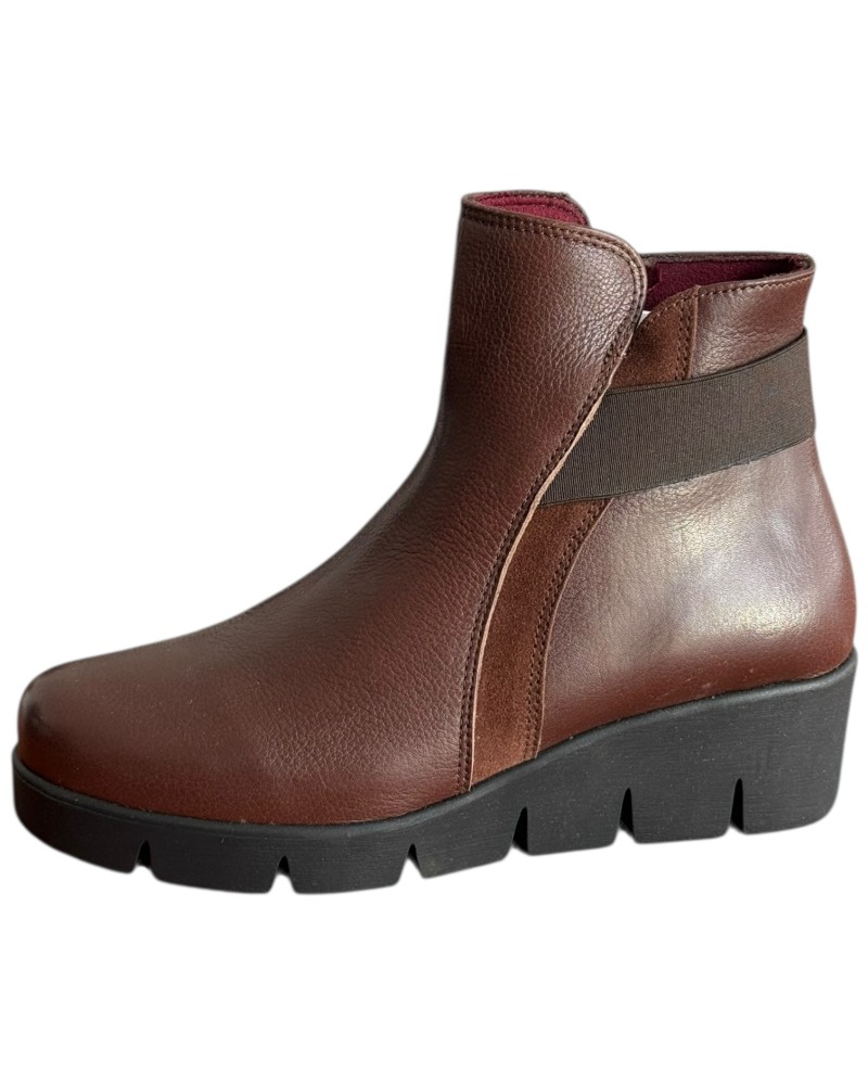 Δερμάτινο Γυναικείo Μποτάκι - M422