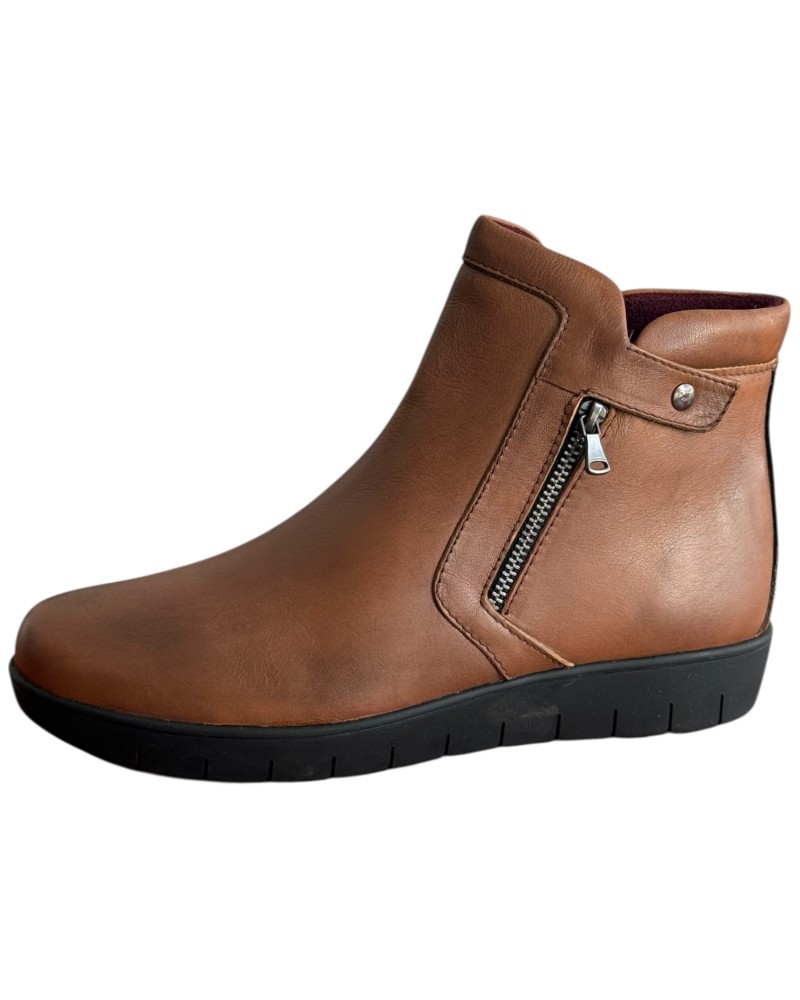 Δερμάτινο Γυναικείo Μποτάκι - M430