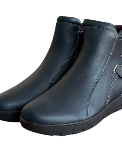 Δερμάτινο Γυναικείo Μποτάκι - M498