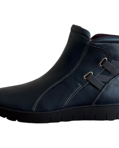 Δερμάτινο Γυναικείo Μποτάκι - M498