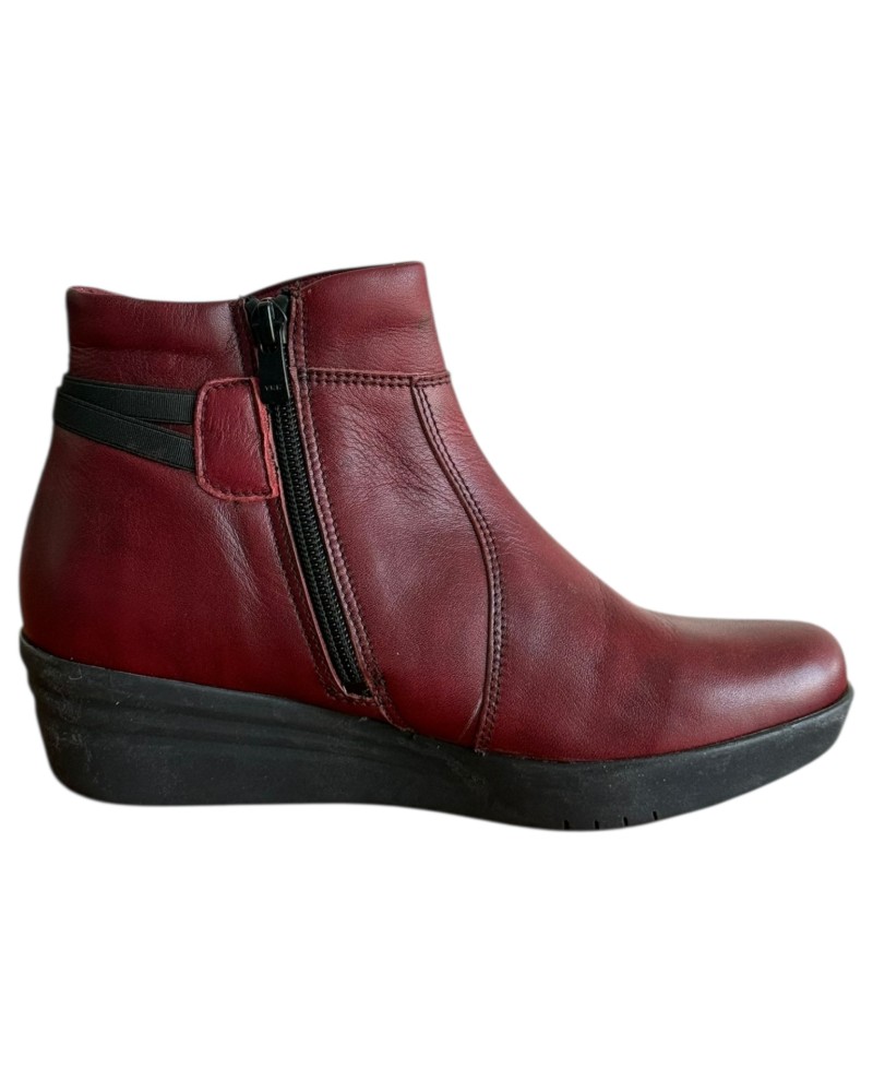 Δερμάτινο Γυναικείo Μποτάκι - M512