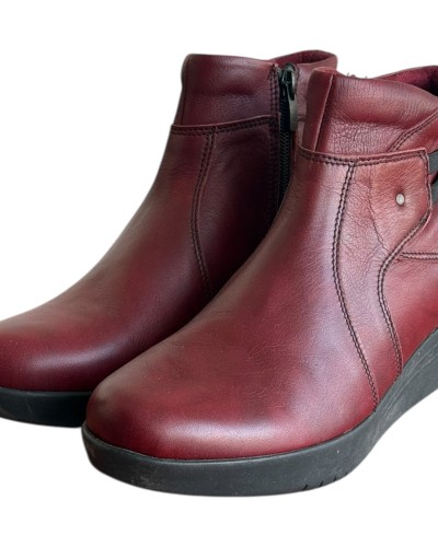 Δερμάτινο Γυναικείo Μποτάκι - M512