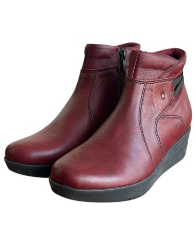 Δερμάτινο Γυναικείo Μποτάκι - M512