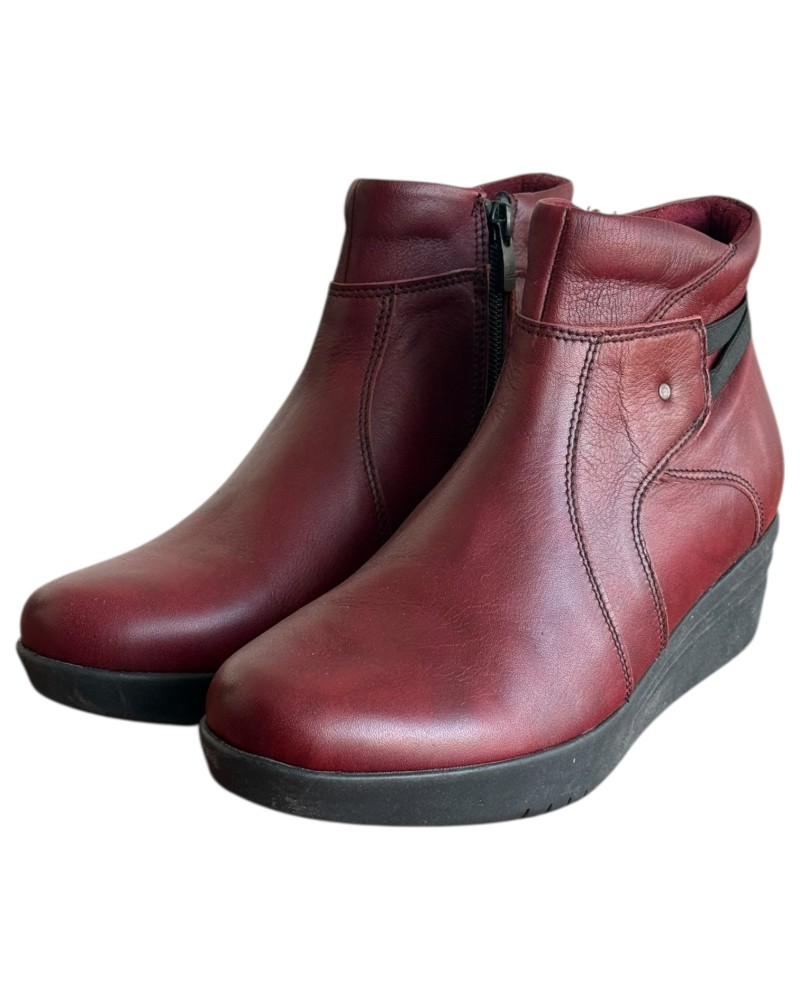 Δερμάτινο Γυναικείo Μποτάκι - M512