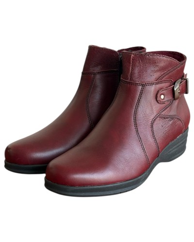 Δερμάτινο Γυναικείo Μποτάκι - M514