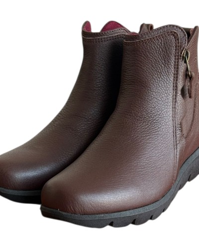 Δερμάτινο Γυναικείo Μποτάκι - M539