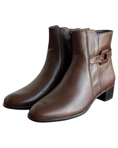 Δερμάτινο Γυναικείo Μποτάκι - M590