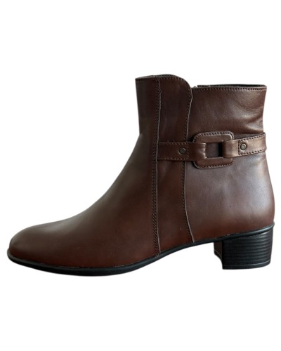 Δερμάτινο Γυναικείo Μποτάκι - M590