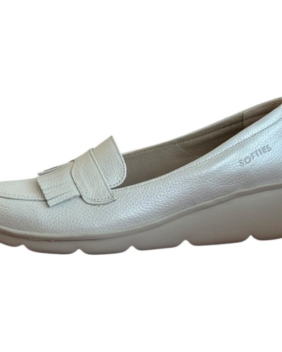  Δερμάτινο Γυναικείo Μοκασίνι - M598