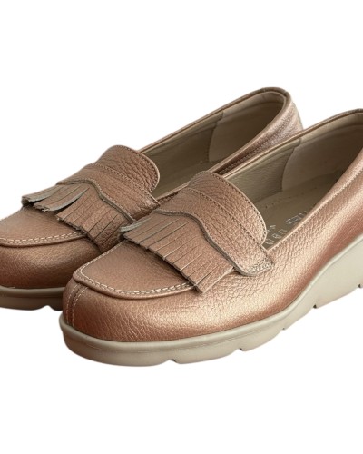  Δερμάτινο Γυναικείo Μοκασίνι - M605