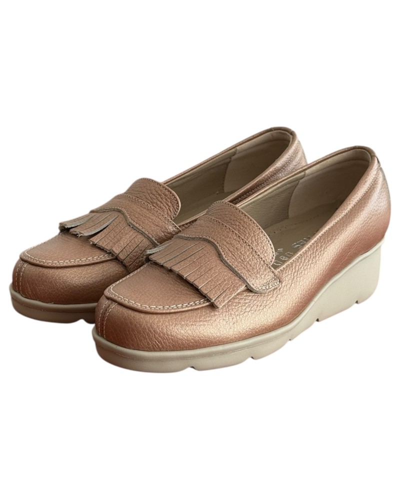  Δερμάτινο Γυναικείo Μοκασίνι - M605