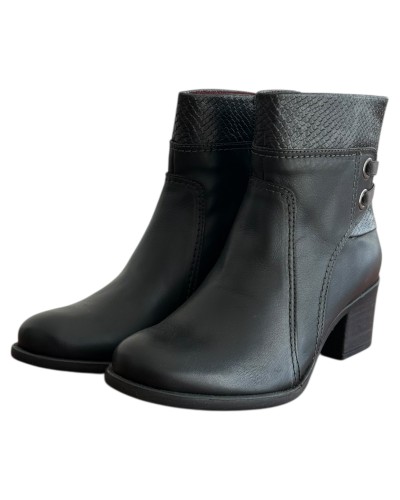 Δερμάτινο Γυναικείo Μποτάκι - M611