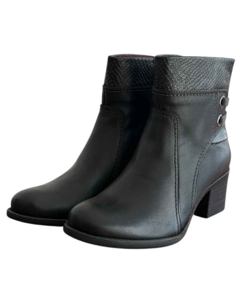 Δερμάτινο Γυναικείo Μποτάκι - M611