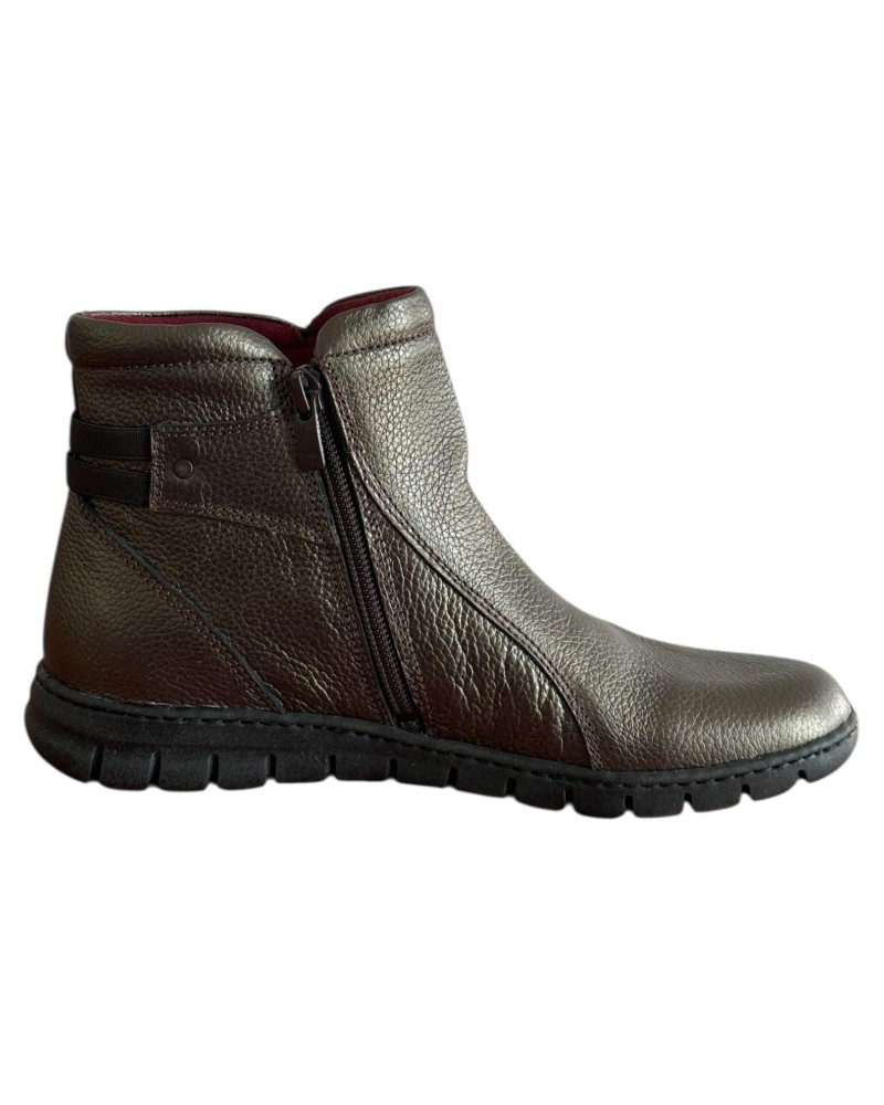 Δερμάτινο Γυναικείo Μποτάκι - M63