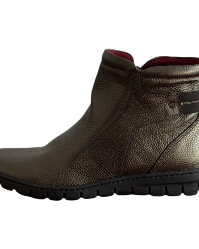 Δερμάτινο Γυναικείo Μποτάκι - M63