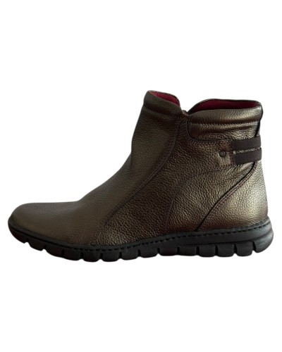 Δερμάτινο Γυναικείo Μποτάκι - M63