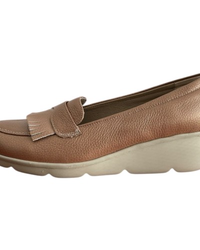  Δερμάτινο Γυναικείo Μοκασίνι - M632