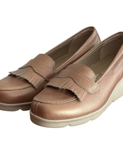  Δερμάτινο Γυναικείo Μοκασίνι - M632