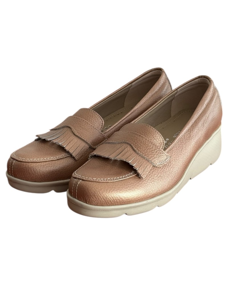  Δερμάτινο Γυναικείo Μοκασίνι - M632