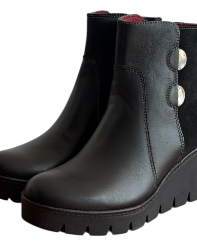 Δερμάτινο Γυναικείo Μποτάκι - M66