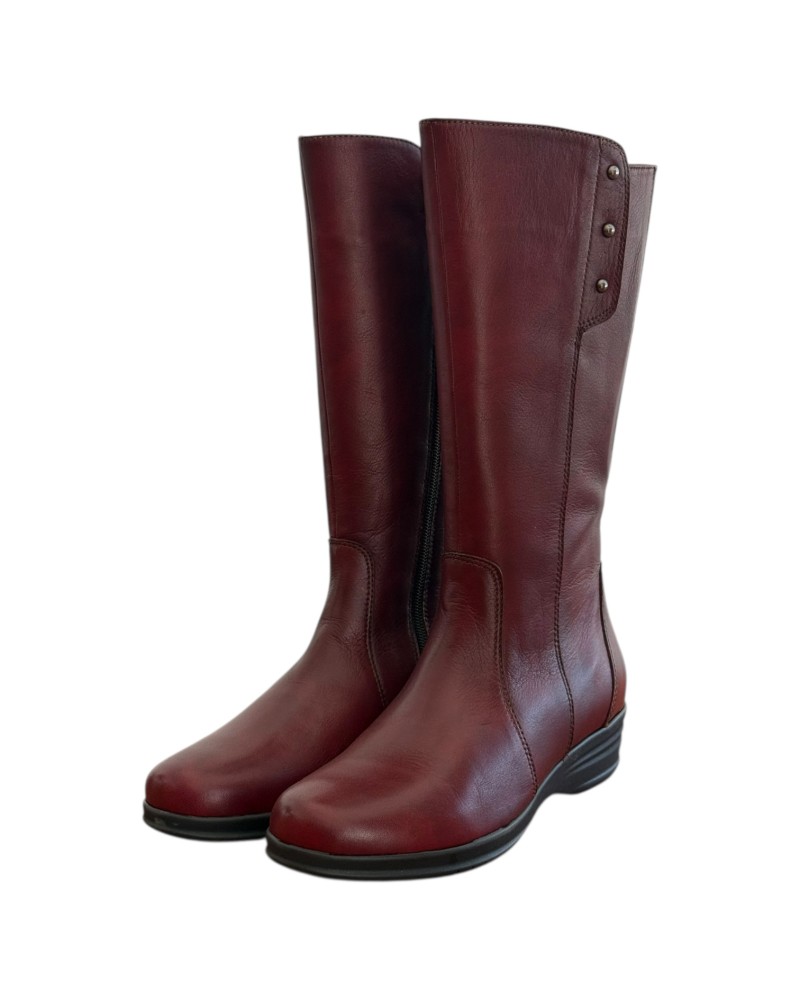 Δερμάτινη Γυναικεία Mπότα - M669