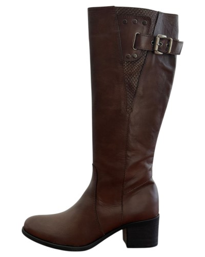 Δερμάτινη Γυναικεία Mπότα - M670