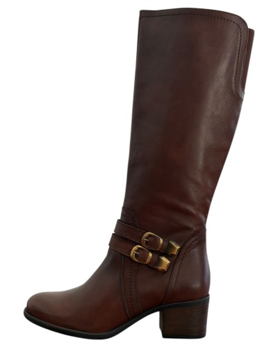 Δερμάτινη Γυναικεία Mπότα - M671