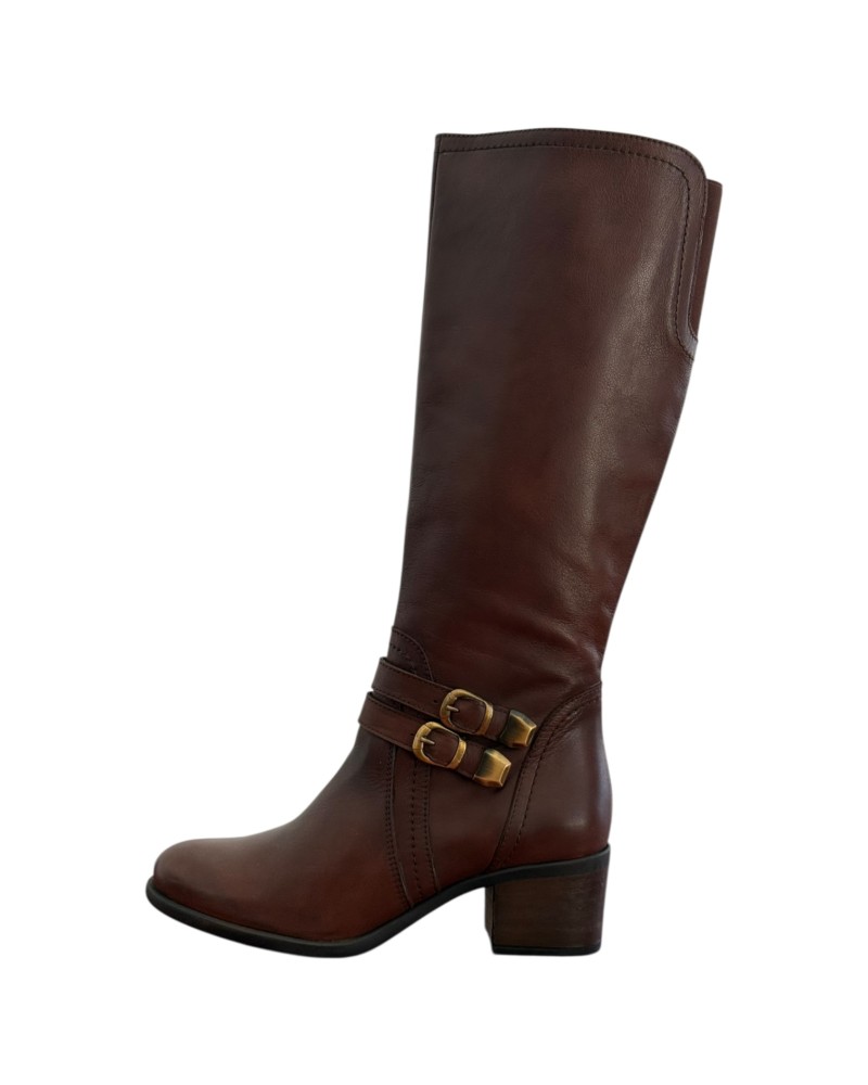 Δερμάτινη Γυναικεία Mπότα - M671