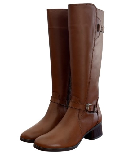 Δερμάτινη Γυναικεία Mπότα - M672