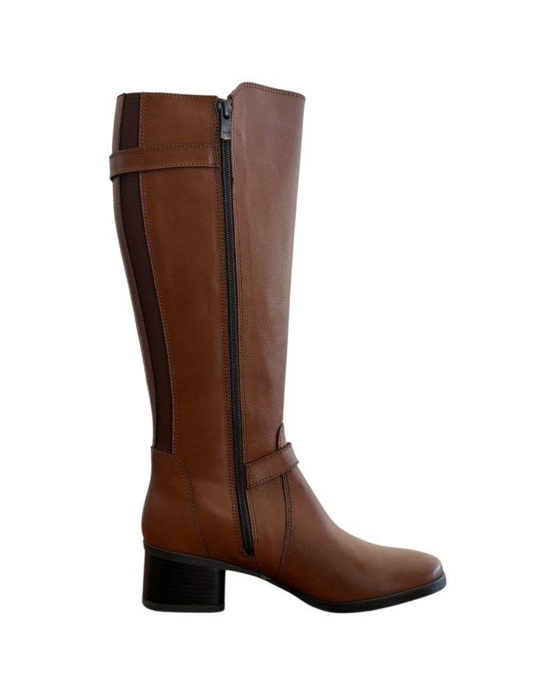 Δερμάτινη Γυναικεία Mπότα - M672